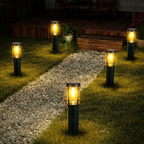 Solarna Lampa Ogrodowa Retro z Palcem do Wbicia w Grunt