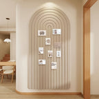 Tablica Pinboard Filcowa z Łukiem Boho do Dekoracji Ściany