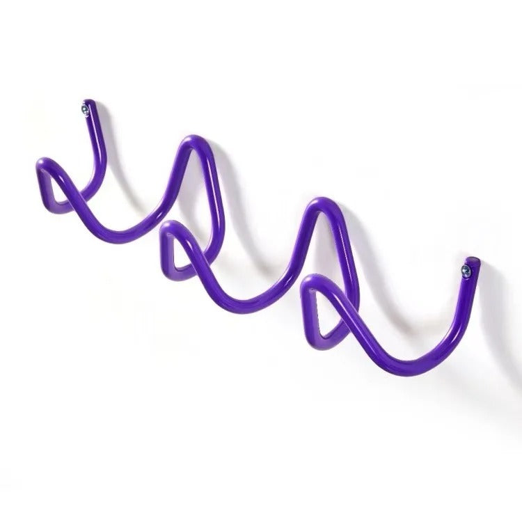 Wieszak Ścienny Fala z Haczykami Montaż do Ściany