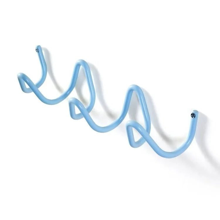 Wieszak Ścienny Fala z Haczykami Montaż do Ściany