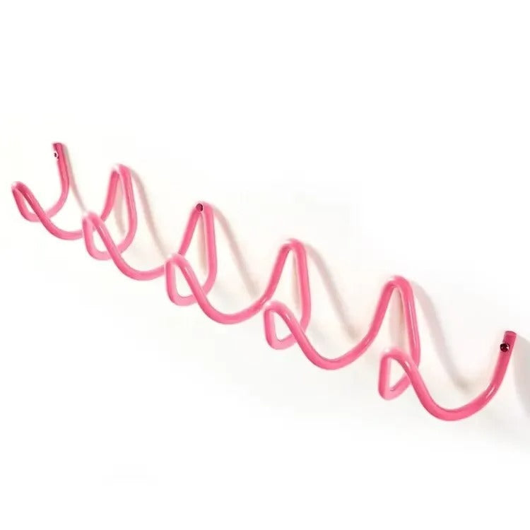 Wieszak Ścienny Fala z Haczykami Montaż do Ściany